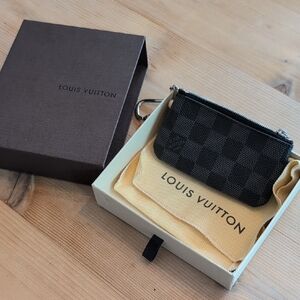 Louis Vuitton  Key Pouch - Damier Graphite Canvas